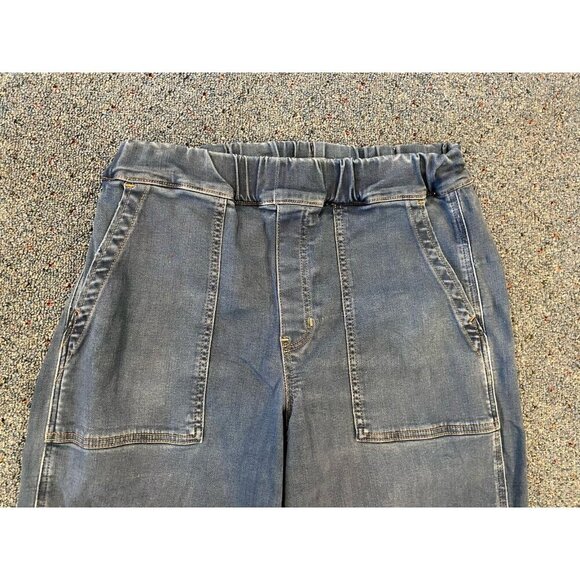 Madewell Jeans Pull On Elastic Waist Straight Leg Medium M - Picture 2 of 4